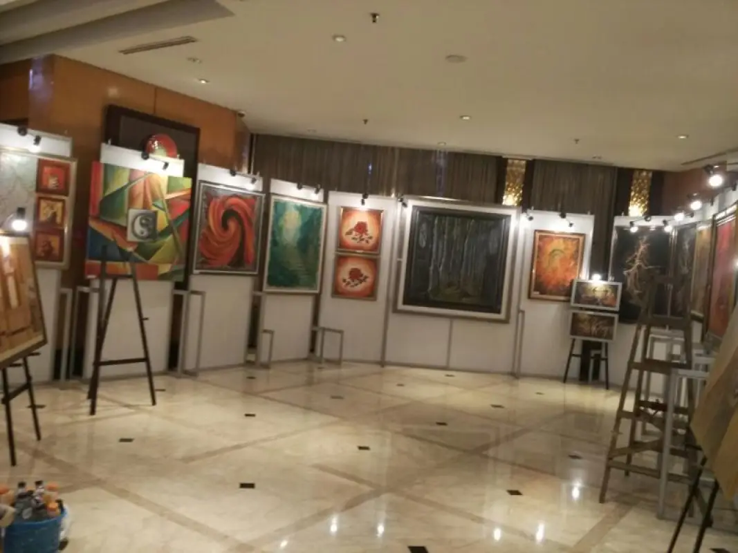 Pameran lukisan bu tamanna sagar  - Project Gallery Image