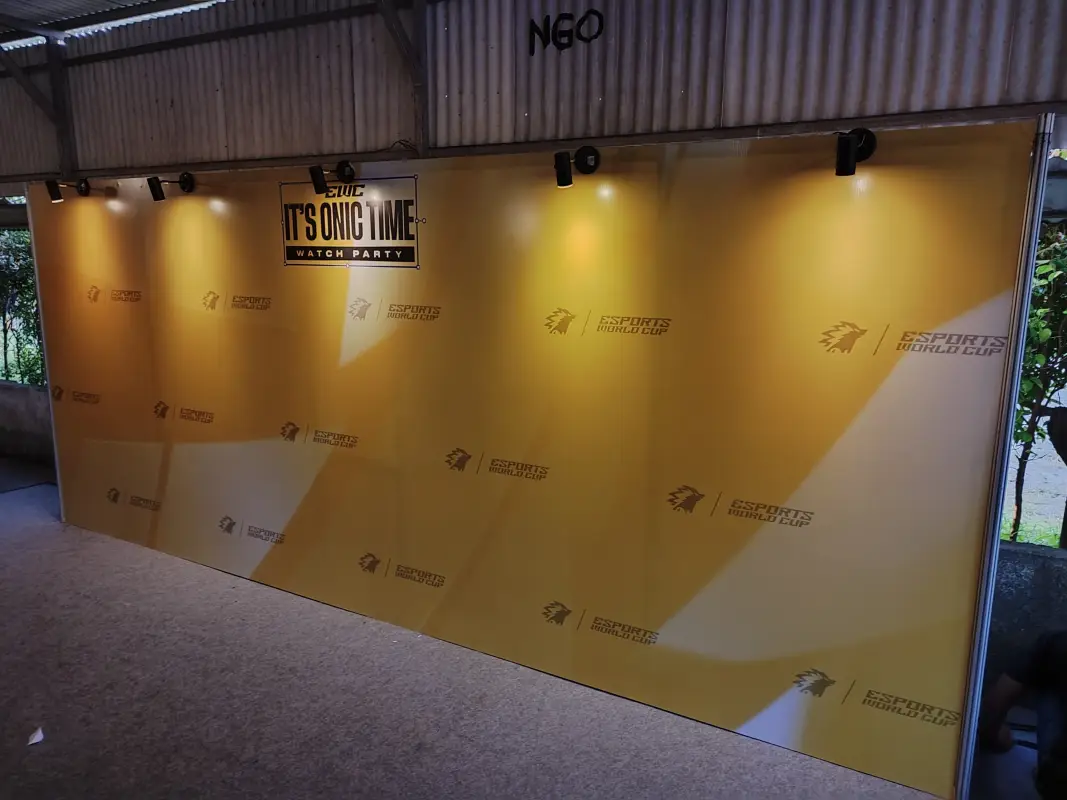 BACKDROP ONIC SINARJAYA - Project Gallery Image