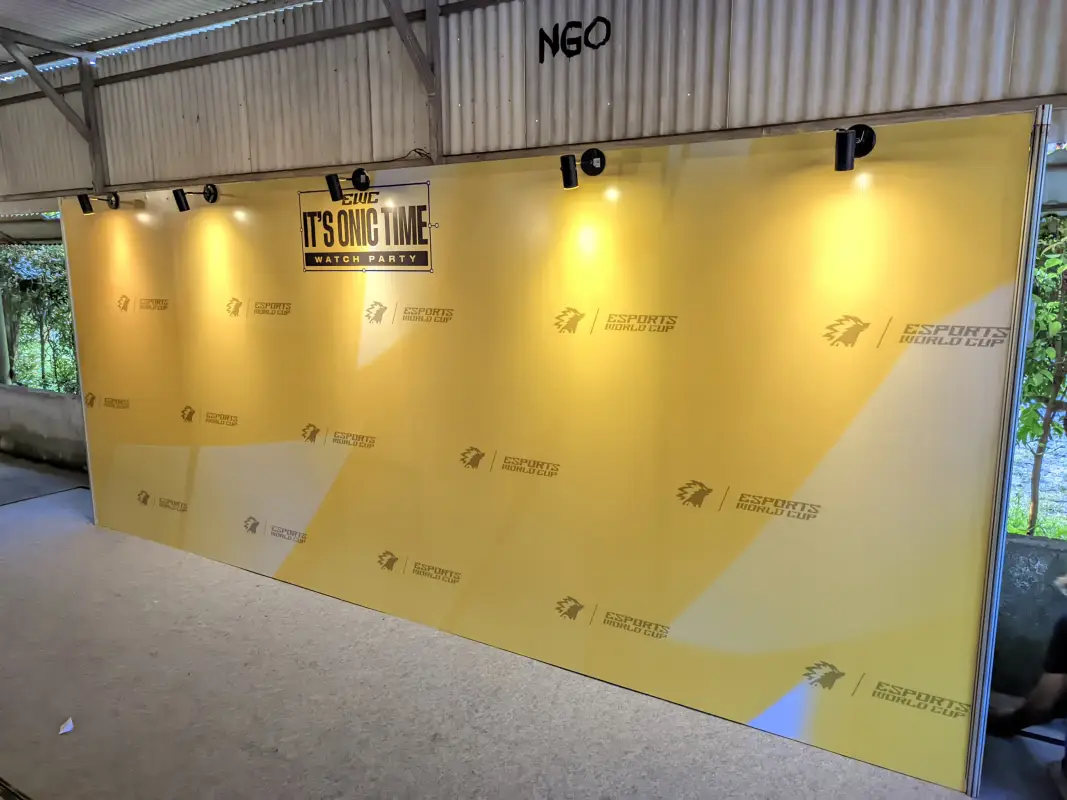 BACKDROP ONIC SINARJAYA - Project Gallery Image