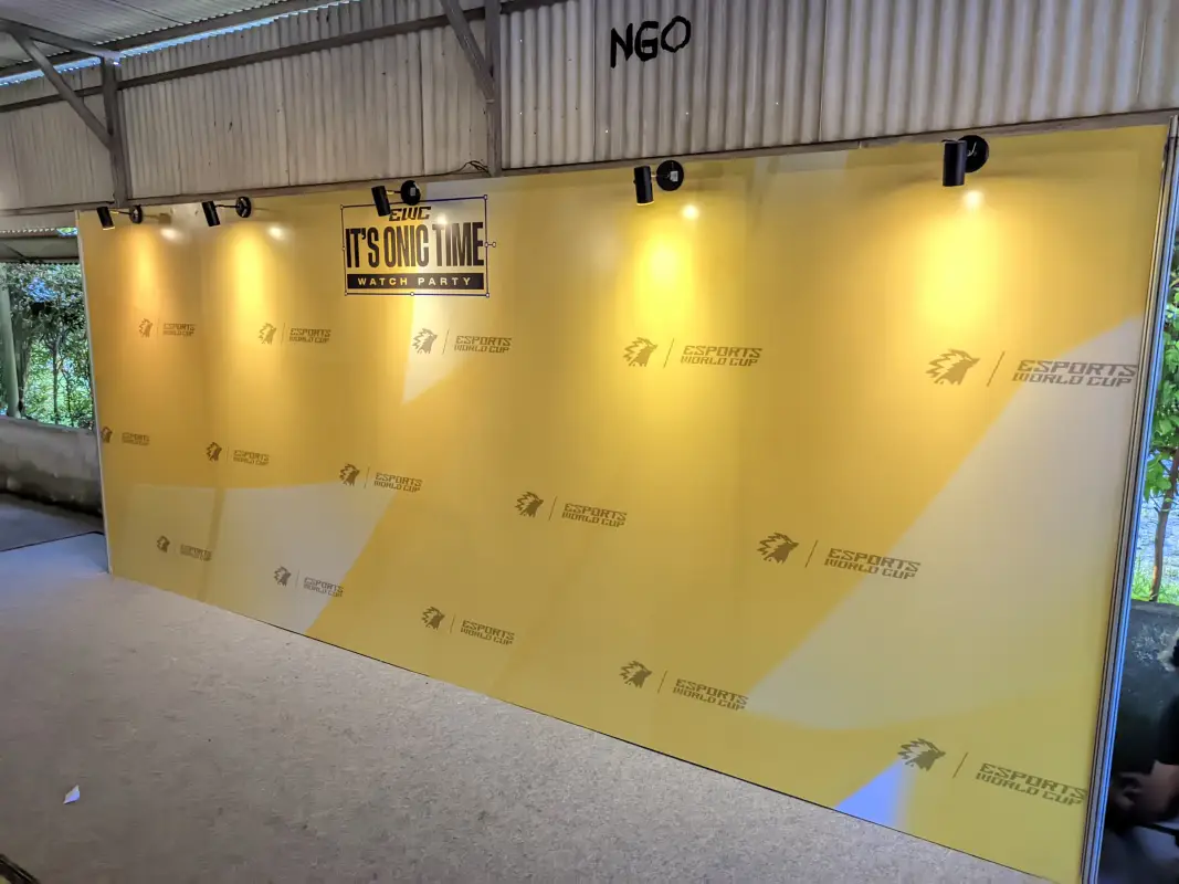 BACKDROP ONIC SINARJAYA - Project Gallery Image