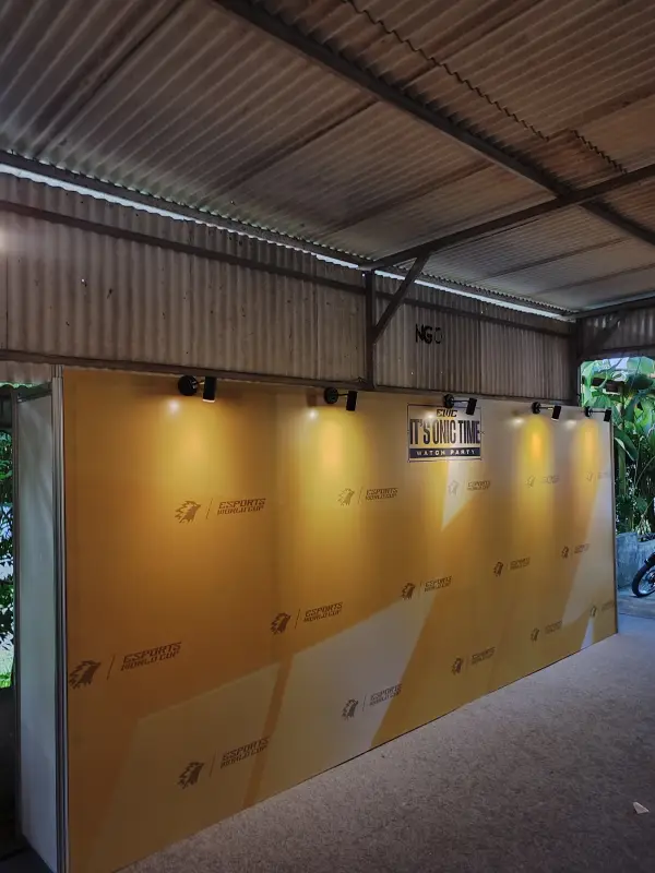 BACKDROP ONIC SINARJAYA - Project Gallery Image